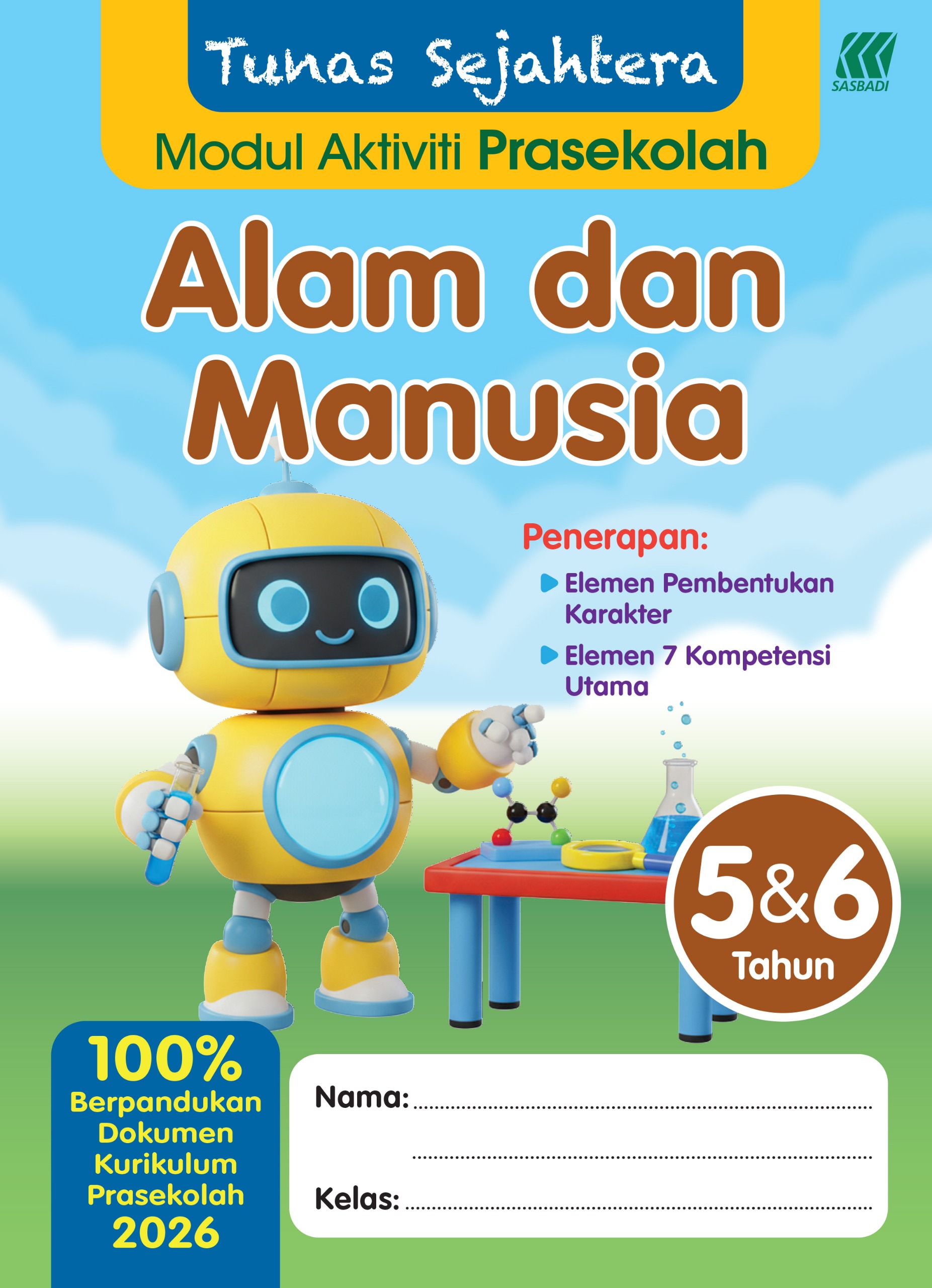 Modul Aktiviti Tunas Sejahtera Prasekolah (Alam & Manusia) Cover